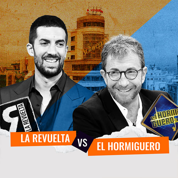 Infografía: La Revuelta vs El Hormiguero