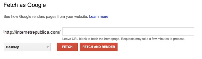 Fetch as Google (2)