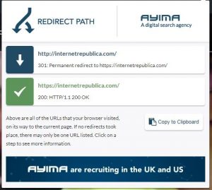 Redirect Path Chrome Extension